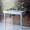 Arcade 1200mm Double Basin and Ceramic Console Legs - Various Tap Hole Options Standard Large Image