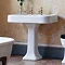 Arcade 900mm Basin and Pedestal - Various Tap Hole Options Profile Large Image