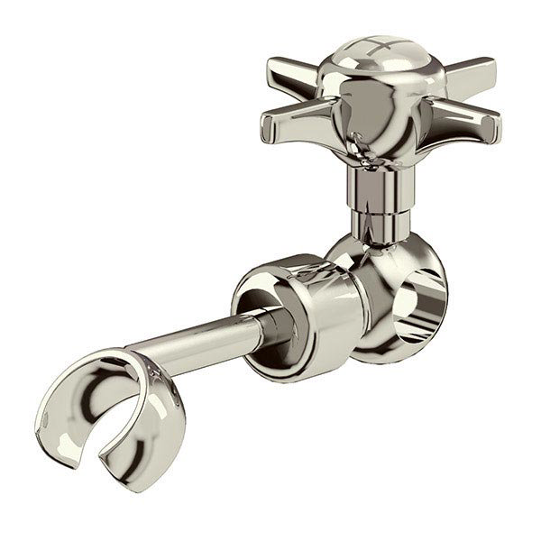 Arcade Adjustable Shower Handset Bracket - Nickel Large Image