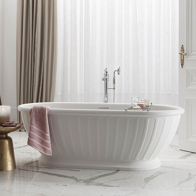 Arcade Albany Natural Stone Bath - 1690 x 800mm Large Image