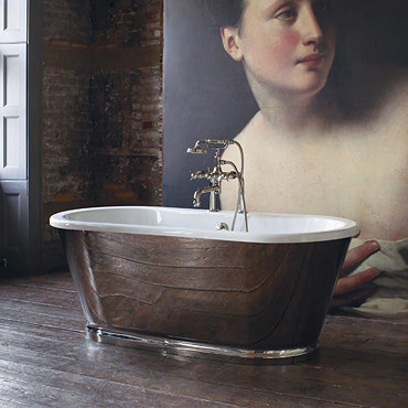 Arcade Albermarle Freestanding Bath - 1690 x 745mm Profile Large Image