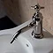 Arcade Bidet Mixer & Pop-up Waste with Tap Handle - Nickel - ARC13-NKL  Profile Large Image