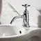 Arcade Bidet Mixer & Pop-up Waste with Tap Handle - Nickel - ARC13-NKL Feature Large Image