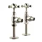 Arcade Bruton Radiator and Angled Valves - Nickel Profile Large Image