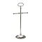 Arcade Freestanding Double Toilet Roll Holder - Nickel Large Image