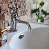 Arcade Monobloc Basin Mixer Tap - Nickel - Various Tap Head Options Feature Large Image
