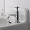 Arcade Monobloc Basin Mixer Tap with Tap Handle - Chrome - ARC12-CHR Profile Large Image