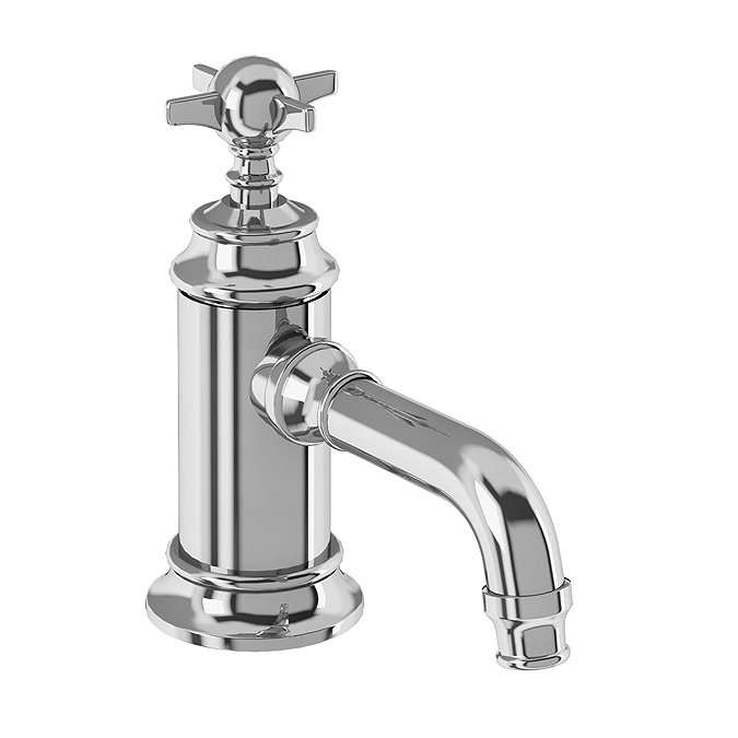 Arcade Monobloc Basin Mixer Tap with Tap Handle - Chrome - ARC12-CHR Large Image