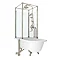 Arcade Royal Freestanding Over Bath Shower Temple - Left Hand Option Large Image