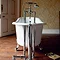 Arcade Sackville Natural Stone Bath with Traditional Legs - 1690 x 750mm Standard Large Image