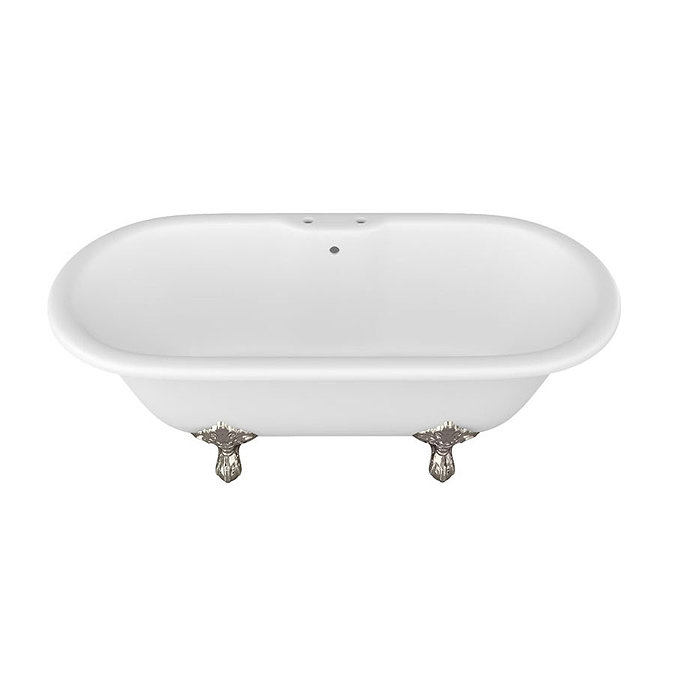 Arcade Vigo Freestanding Natural Stone Bath with Traditional Legs - 1690 x 800mm Feature Large Image