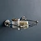 Arcade Wall Mounted Deep Rectangular Basket - Nickel Profile Large Image
