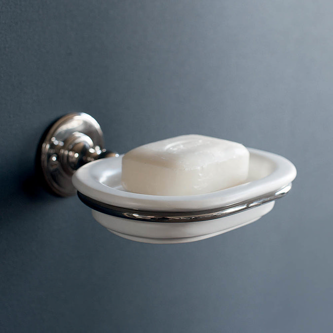 Arcade Wall Mounted Soap Dish - Nickel Profile Large Image