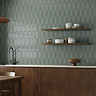 Arcane Metro Gloss Green Wall Tiles - 150 x 300mm