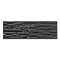 Arenzo Black Stone Effect Split Face Tiles - 170 x 520mm