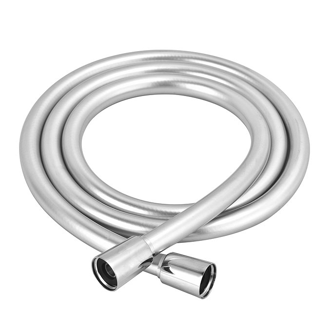 Arezzo 1.5m Smooth Shower Hose Silver Large Image