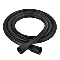 Arezzo 1.75m Smooth Shower Hose Matt Black Large Image