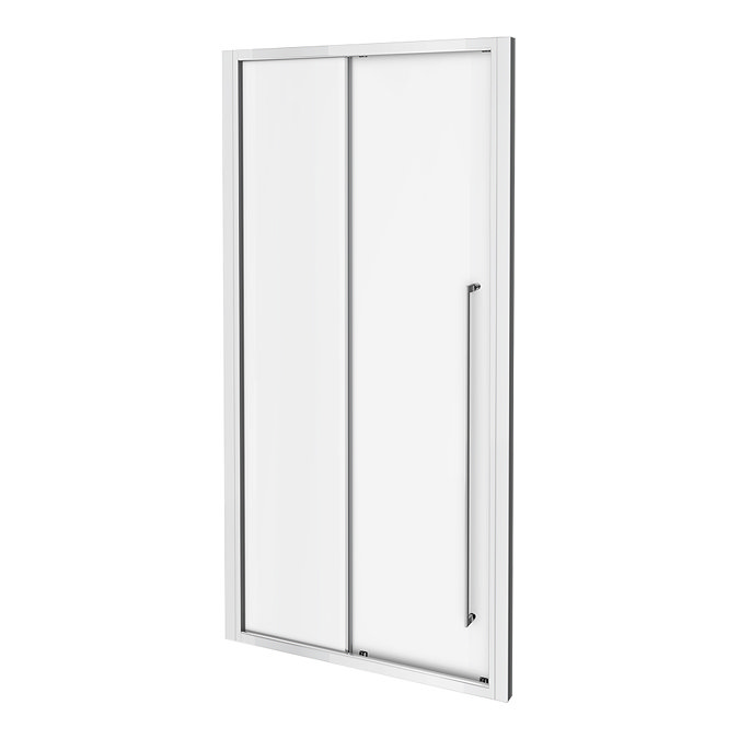 Arezzo 1000 x 1950 Soft Closing Sliding Shower Door - Chrome