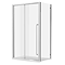 Arezzo 1000 x 800 Soft Closing Sliding Shower Door Enclosure - Chrome