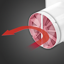 Arezzo 100mm Extractor Fan Non Return Valve