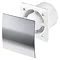 Arezzo 100mm Silent Extractor Fan - Humidistat - Chrome