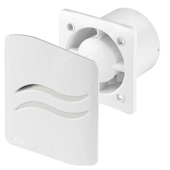 Arezzo 100mm Silent Extractor Fan - Pull Cord Switch - S-Line Design