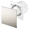 Arezzo 100mm Turbo Extractor Fan - Standard - Silver