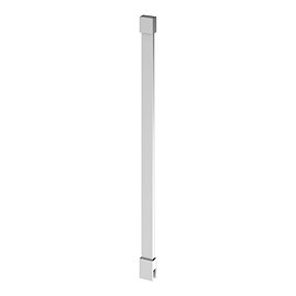 Arezzo 10mm Glass Wet Room Ceiling Support Arm Chrome
