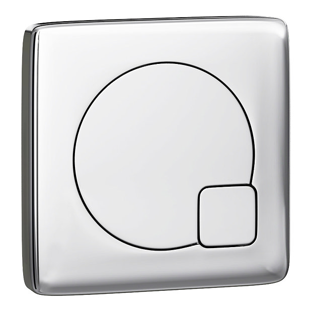 Arezzo 1100 Matt Blue Semi-Recessed Round Combination Vanity Unit (Chrome Flush & Handles)  Feature 