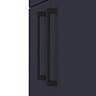 Arezzo 1100 Matt Blue Slimline Combination Vanity Unit (Matt Black Flush & Handles)  Profile Large I