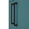 Arezzo 1100 Matt Green Slimline Combination Vanity Unit (Matt Black Flush & Handles)  Profile Large 