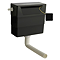 Arezzo 1100 Matt Green Slimline Combination Vanity Unit (Matt Black Flush & Handles)