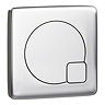 Arezzo 1100 Matt Grey Semi-Recessed Square Combination Vanity Unit (Chrome Flush & Handles) Feature