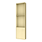 Arezzo 1100 x 305 Shower Niche with Shelf - Brushed Brass