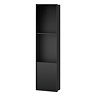 Arezzo 1100 x 305 Shower Niche with Shelf - Matt Black