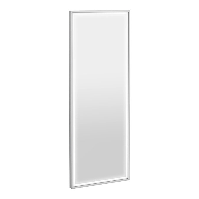Arezzo 1200 x 450 Brushed Silver LED Universal Mirror with Motion Sensor and Anti-Fog