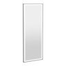 Arezzo 1200 x 450 Brushed Silver LED Universal Mirror with Motion Sensor and Anti-Fog