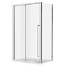 Arezzo 1200 x 800 Soft Closing Sliding Shower Door Enclosure - Chrome