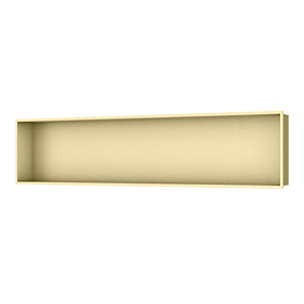 Arezzo 1210 x 280 Shower Niche - Brushed Brass