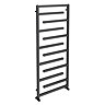 Arezzo Anthracite 1380 x 600mm Designer Towel Rail  Profile Large Image