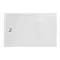 Arezzo 1400 x 900 Grey Tinted Glass Wet Room (Inc. Screen, Side Panel + Tray) Profile Large Image