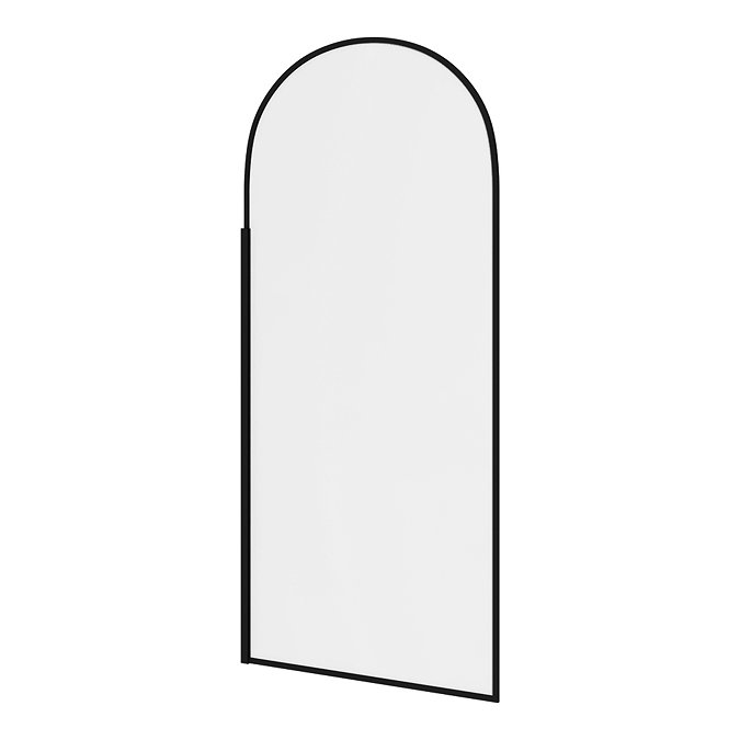 Arezzo 1400 x 900 Wet Room (incl. 800mm Arched Matt Black Framed Screen + Slate Tray) Profile Large