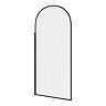 Arezzo 1600 x 900 Wet Room (incl. 900mm Arched Matt Black Framed Screen + Slate Tray)  Profile Large