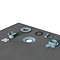 Arezzo 1600 x 900 Wet Room Pack (Matt Black)