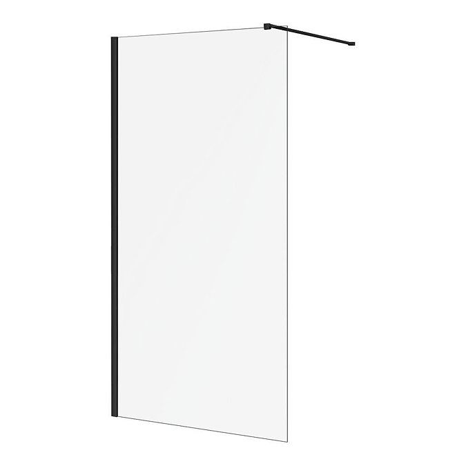 Arezzo 1600 x 900 Wet Room Pack (Matt Black)