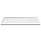 Arezzo 1700 x 700 Bath Replacement Wet Room (1000mm Chrome Fluted Glass Screen w. Tray) Profile Large Image