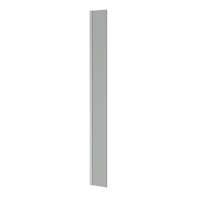 Arezzo W215 x H1900 Grey Tinted Glass 8mm Return Screen Large Image