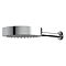 Arezzo 200mm Round Inline Shower Head & Arm Chrome