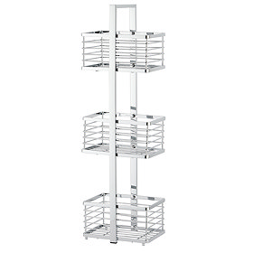 Arezzo 3-Tier Freestanding Shower Caddy Chrome