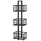 Arezzo 3-Tier Freestanding Shower Caddy Matt Black